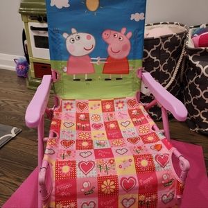 Peppa pig kids chair